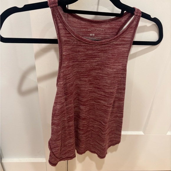 Women's Maroon Tank Top - Picture 3 of 3